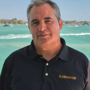 Headshot of Joaquin Manchego, Captain of 112-foot Westport Bahamas charter yacht SLEEPOVER.